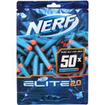 Jucarii, Copii si Bebe - Jucarii si jocuri - Jucarii de rol - Arme de jucarie - Rezerva proiectile Nerf Elite 2.0, 50 buc - Infinity.ro