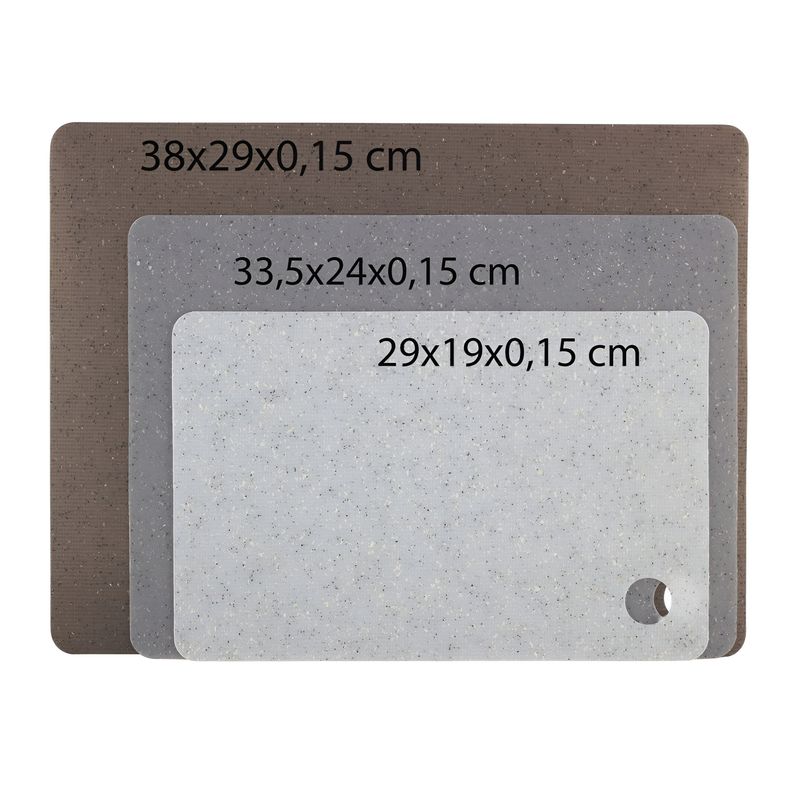 Casa si Gradina - Bucatarie si vesela - Ustensile bucatarie - Tocatoare de bucatarie - Set 3 tocatoare pentru bucatarie Koken - anti-miros, fata dubla, uscare rapida - Infinity.ro