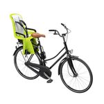 Sport si Outdoor - Ciclism - Accesorii pentru biciclete - Scaune copii pentru biciclete - Scaun pentru copii, Thule RideAlong2 Zen Lime Green, cu montare pe bicicleta in spate - Infinity.ro