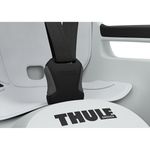 Sport si Outdoor - Ciclism - Accesorii pentru biciclete - Scaune copii pentru biciclete - Scaun pentru copii, Thule RideAlong2 Light Grey, cu montare pe bicicleta in spate - Infinity.ro