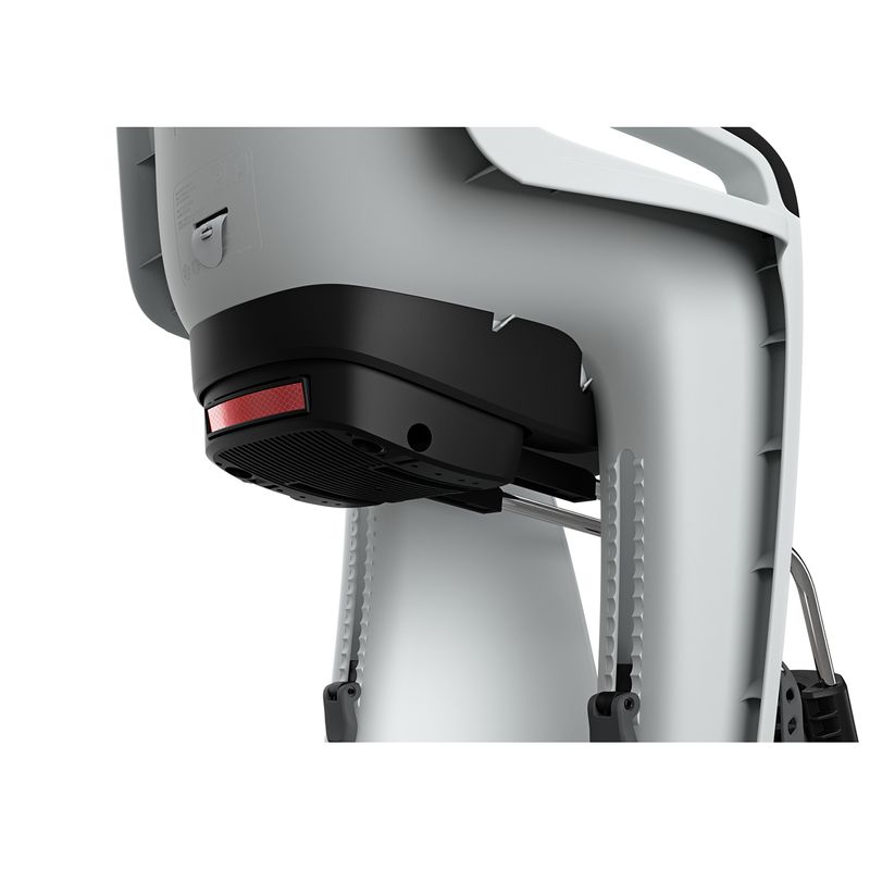 Sport si Outdoor - Ciclism - Accesorii pentru biciclete - Scaune copii pentru biciclete - Scaun pentru copii, Thule RideAlong2 Light Grey, cu montare pe bicicleta in spate - Infinity.ro
