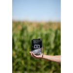 Casa si Gradina - Gradina si terasa - Balansoare si hamace - Hamace si suporturi - Hamac hikerjoy, material tip parasuta, ultra usor, portabil, 270x140 cm, curele prindere si carabine incluse, negru+gri - Infinity.ro