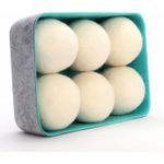 Electronice si Electrocasnice - Masini si uscatoare de rufe - Accesorii masini de spalat si uscatoare - Set 6 bile XL lana naturala Noua Zeelanda, anti-static, reduc cute, 1000 utilizari, alternativa eco balsam - Infinity.ro