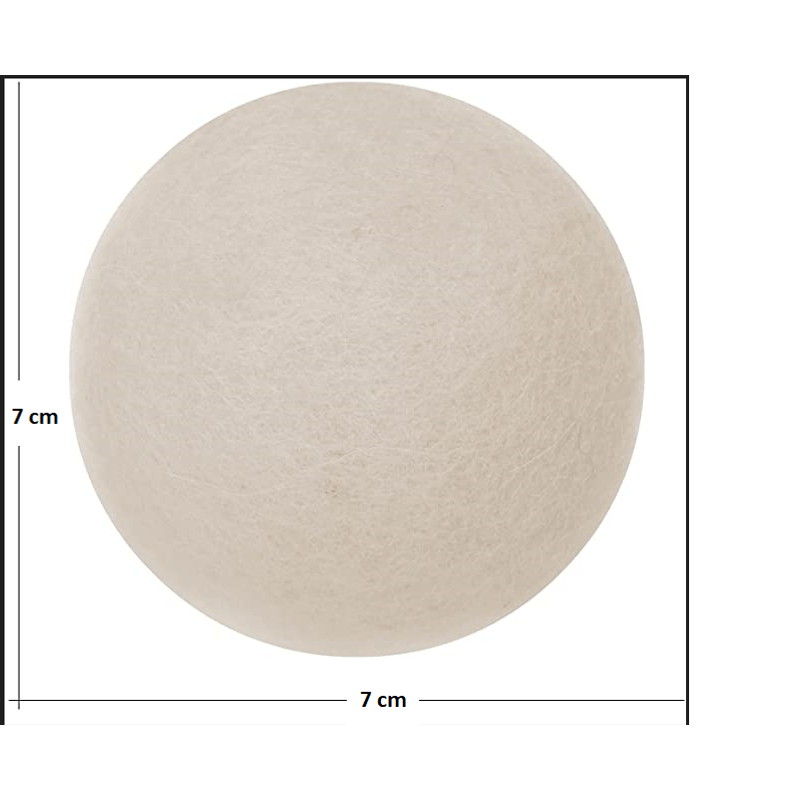 Electronice si Electrocasnice - Masini si uscatoare de rufe - Accesorii masini de spalat si uscatoare - Set 6 bile XL lana naturala Noua Zeelanda, anti-static, reduc cute, 1000 utilizari, alternativa eco balsam - Infinity.ro