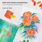 Carti si Birotica - Birotica - Instrumente de scris - Creioane - Set 48 Creioane Ulei Pastel Arrtx, textura cremoasa, picturi 3D, Sticla, Ceramica, Pietre, Hartie, Lemn, Non-toxic - Infinity.ro