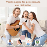 TV, Audio-Video si Foto - Accesorii TV si audio - Microfoane - Set 2 Microfoane si Boxa Portabila Karaoke Smart, Seezesol Solution™, Wireless, player MP3, 4 Efecte Voce, MicroSD card - Infinity.ro