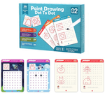 Jucarii, Copii si Bebe - Jucarii si jocuri - Jucarii & jocuri educative - Jocuri si jucarii educative - Planse interactive reutilizabile, format A4, 64 buc, exerseaza controlul pixului, Seezesol Solution™, 3ani+ - Infinity.ro