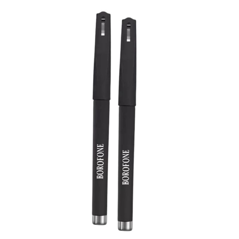 Carti si Birotica - Birotica - Instrumente de scris - Pixuri si stilouri - Pix Roller Stylus Pen Borofone, Pentru Agenda, Scriere Obiective, Scoala - Negru - Infinity.ro