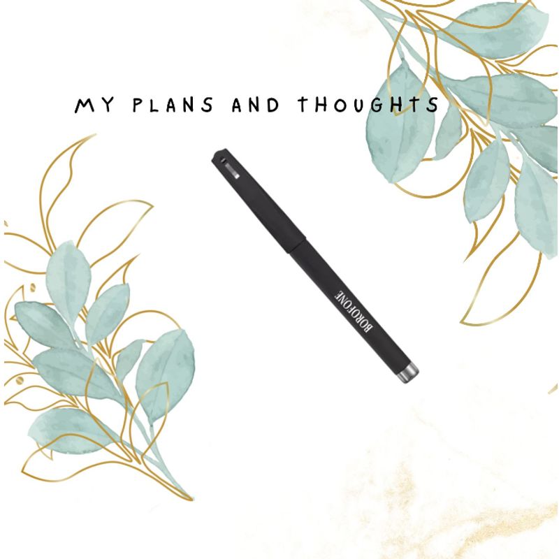 Carti si Birotica - Birotica - Instrumente de scris - Pixuri si stilouri - Pix Roller Stylus Pen Borofone, Pentru Agenda, Scriere Obiective, Scoala - Negru - Infinity.ro