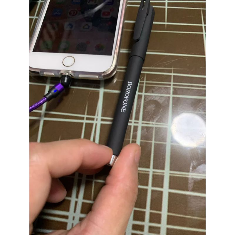 Carti si Birotica - Birotica - Instrumente de scris - Pixuri si stilouri - Pix Roller Stylus Pen Borofone, Pentru Agenda, Scriere Obiective, Scoala - Negru - Infinity.ro