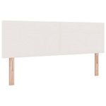 Casa si Gradina - Mobilier - Paturi si accesorii - Paturi - Pat cu arcuri Manual Crema si Alb 203 x 160 x 88 cm - Infinity.ro