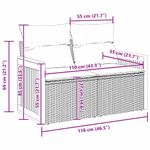 Casa si Gradina - Gradina si terasa - Mobilier exterior - Canapele si fotolii gradina - Set de canapele pentru gradina Manual 10 pcs bej si gri deschis - Infinity.ro