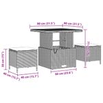 Casa si Gradina - Gradina si terasa - Mobilier exterior - Canapele si fotolii gradina - Set de canapele pentru gradina Manual 10 pcs bej si gri deschis - Infinity.ro