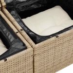 Casa si Gradina - Gradina si terasa - Mobilier exterior - Canapele si fotolii gradina - Set de canapele pentru gradina 9 pcs Bej, crem 80 x 80 x 71 cm - Infinity.ro