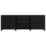 Casa si Gradina - Mobilier - Comode si corpuri - Comode - Bufet 3 pcs Stejar negru 70 x 41 x 75 cm Lemn compozit - Infinity.ro