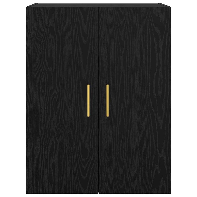 Casa si Gradina - Mobilier - Comode si corpuri - Comode - Mobilier cu Montaj pe Perete 2 pcs Stejar negru - Infinity.ro