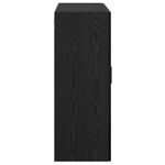 Casa si Gradina - Mobilier - Comode si corpuri - Comode - Mobilier cu Montaj pe Perete 2 pcs Stejar negru - Infinity.ro