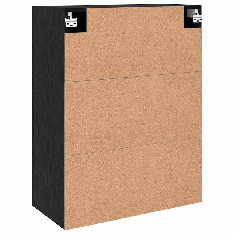 Casa si Gradina - Mobilier - Comode si corpuri - Comode - Mobilier cu Montaj pe Perete 2 pcs Stejar negru - Infinity.ro