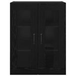 Casa si Gradina - Mobilier - Comode si corpuri - Comode - Mobilier cu Montaj pe Perete 2 pcs Stejar negru - Infinity.ro