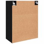 Casa si Gradina - Mobilier - Comode si corpuri - Comode - Mobilier cu Montaj pe Perete 2 pcs Stejar negru - Infinity.ro