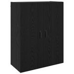 Casa si Gradina - Mobilier - Comode si corpuri - Comode - Mobilier cu Montaj pe Perete 2 pcs Stejar negru - Infinity.ro