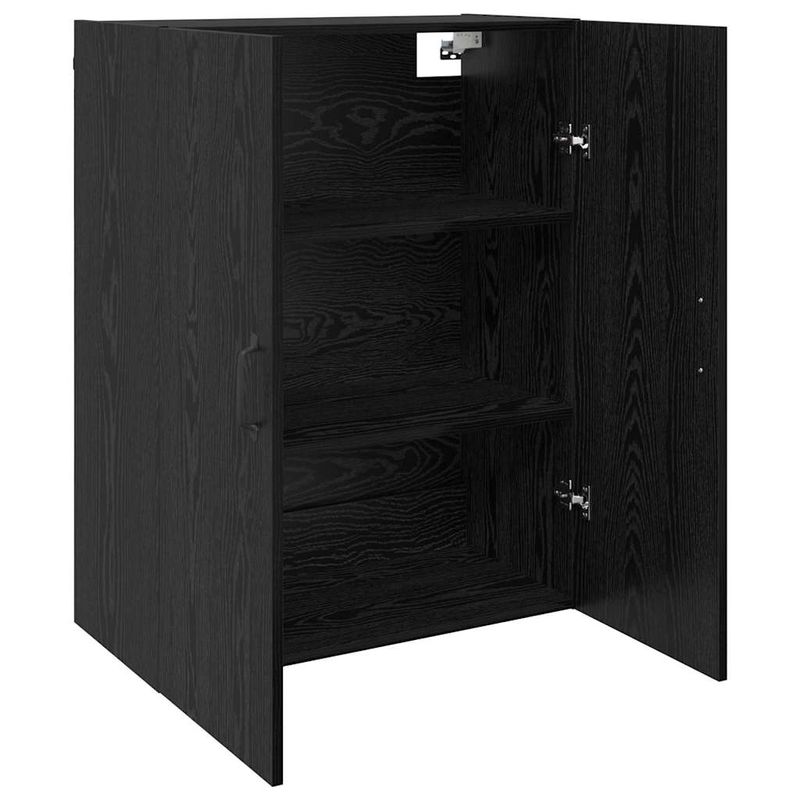 Casa si Gradina - Mobilier - Comode si corpuri - Comode - Mobilier cu Montaj pe Perete 2 pcs Stejar negru - Infinity.ro