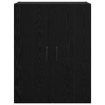Casa si Gradina - Mobilier - Comode si corpuri - Comode - Mobilier cu Montaj pe Perete 2 pcs Stejar negru - Infinity.ro