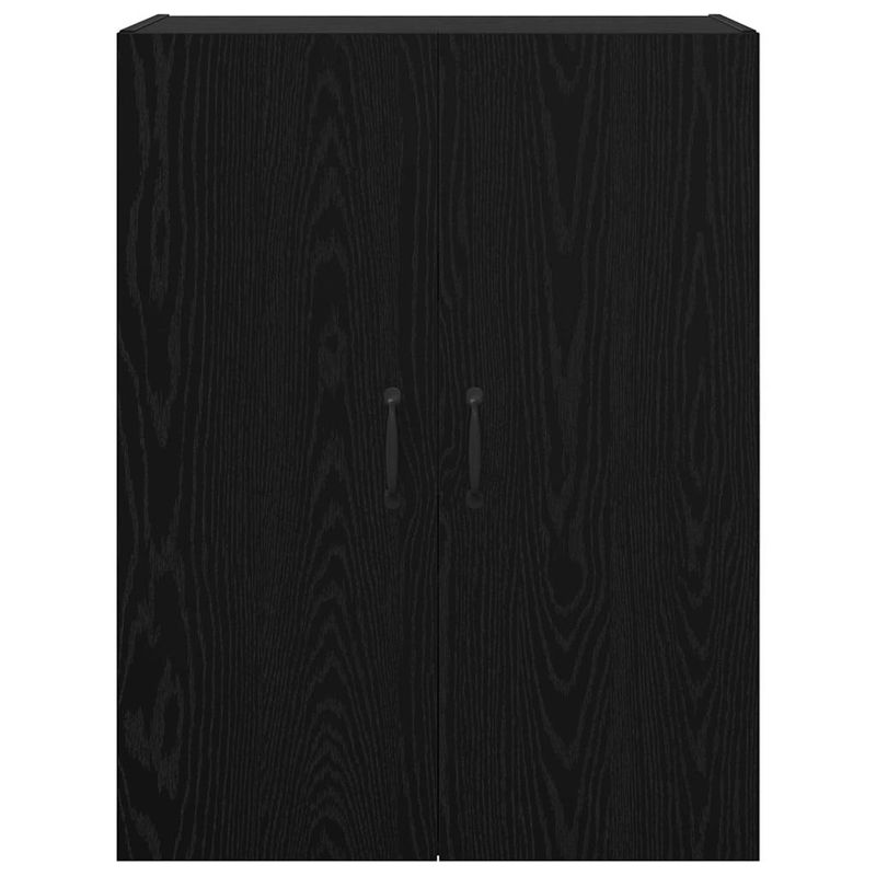 Casa si Gradina - Mobilier - Comode si corpuri - Comode - Mobilier cu Montaj pe Perete 2 pcs Stejar negru - Infinity.ro