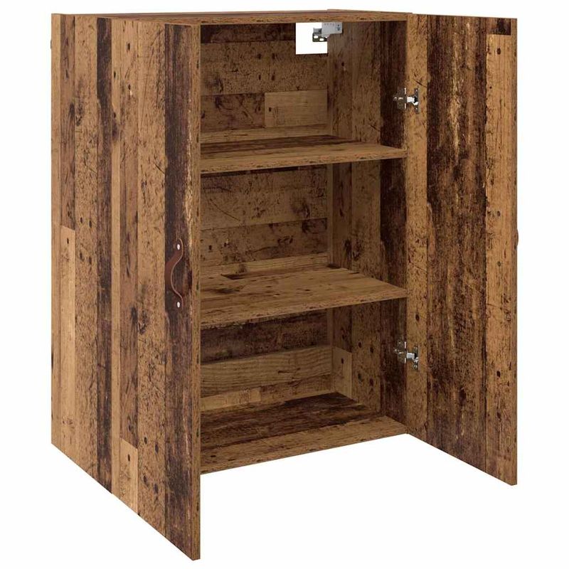 Casa si Gradina - Mobilier - Comode si corpuri - Comode - Mobilier cu Montaj pe Perete 2 pcs Lemn vechi 69.5 x 34 x 90 cm - Infinity.ro