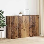 Casa si Gradina - Mobilier - Comode si corpuri - Comode - Mobilier cu Montaj pe Perete 2 pcs Lemn vechi 69.5 x 34 x 90 cm - Infinity.ro