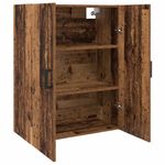 Casa si Gradina - Mobilier - Comode si corpuri - Comode - Mobilier cu Montaj pe Perete 2 pcs Lemn vechi 69.5 x 34 x 90 cm - Infinity.ro
