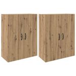 Casa si Gradina - Mobilier - Comode si corpuri - Comode - Mobilier cu Montaj pe Perete 2 pcs stejar artizanal - Infinity.ro