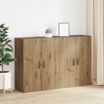 Casa si Gradina - Mobilier - Comode si corpuri - Comode - Mobilier cu Montaj pe Perete 2 pcs stejar artizanal - Infinity.ro