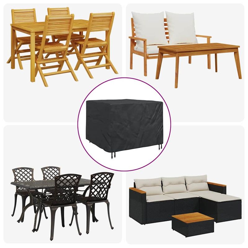 Casa si Gradina - Textile si covoare - Huse pentru mobilier - Husa pentru mobilier de exterior 135 x 135 x 90 cm - Infinity.ro