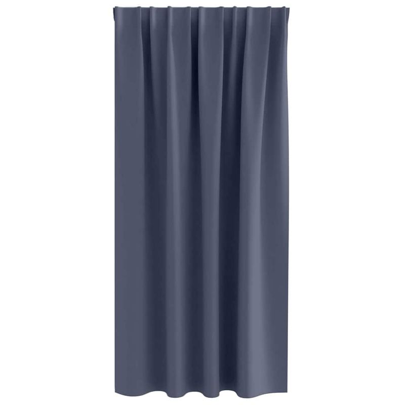 Casa si Gradina - Textile si covoare - Perdele si draperii - Perdele - Perdele cu perdele 2 pcs Antracit Poliester - Infinity.ro