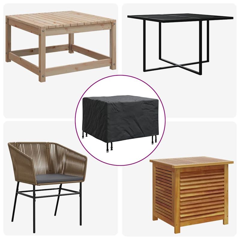 Casa si Gradina - Textile si covoare - Huse pentru mobilier - Husa pentru mobilier de exterior 60 x 60 x 45 cm material 210D - Infinity.ro