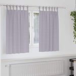 Casa si Gradina - Textile si covoare - Perdele si draperii - Perdele - Perdele cu perdele 2 pcs Gri metalic Poliester - Infinity.ro