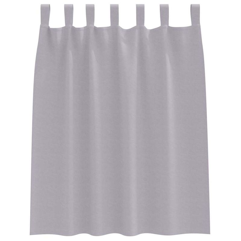 Casa si Gradina - Textile si covoare - Perdele si draperii - Perdele - Perdele cu perdele 2 pcs Gri metalic Poliester - Infinity.ro