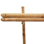 Casa si Gradina - Mobilier - Biblioteci si rafturi - Rafturi - Polita cu raft Pe perete Maro 100 x 26 x 60 cm Bambus - Infinity.ro