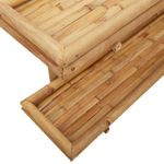 Casa si Gradina - Mobilier - Biblioteci si rafturi - Rafturi - Polita cu raft Pe perete Maro 100 x 26 x 60 cm Bambus - Infinity.ro