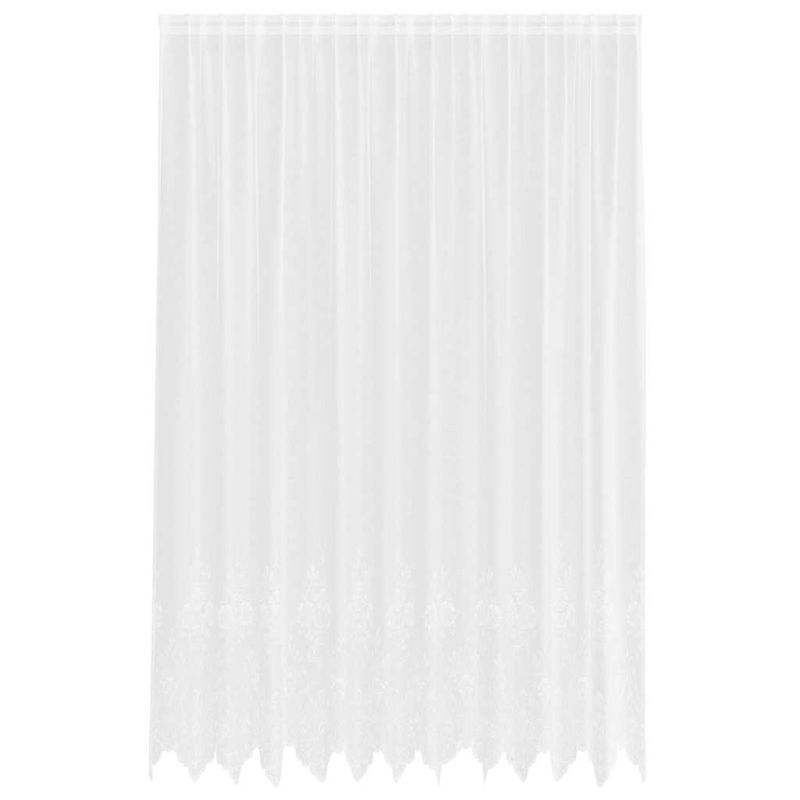 Casa si Gradina - Textile si covoare - Perdele si draperii - Perdele - Perdele cu perdele Alb 300 x 280 cm Poliester - Infinity.ro