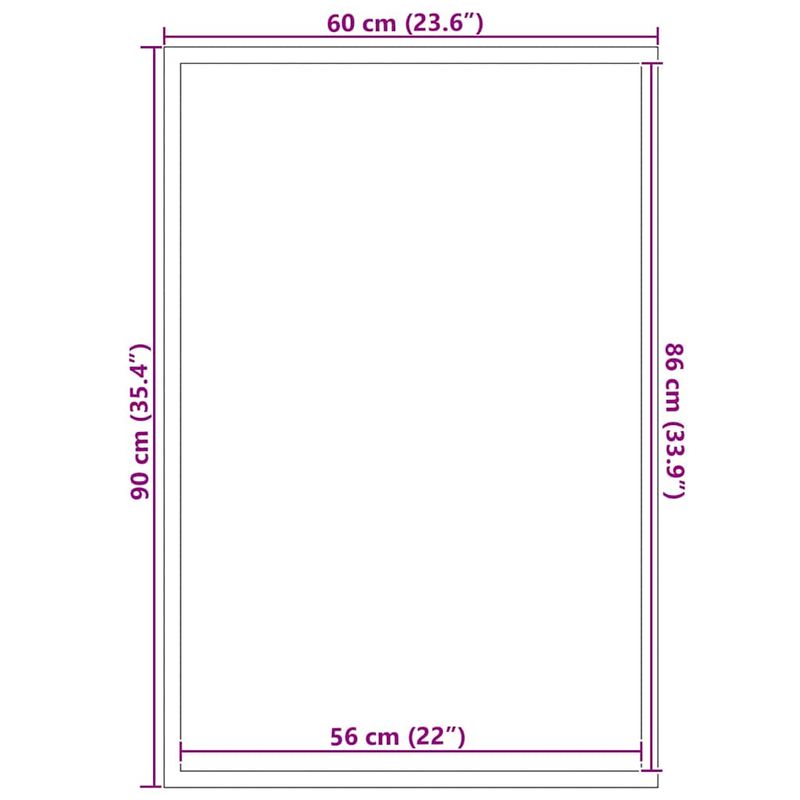 Casa si Gradina - Textile si covoare - Covoare - Covorase intrare - Covoras de intrare Negru si Gri 60 x 90 cm Polipropilena, PVC - Infinity.ro