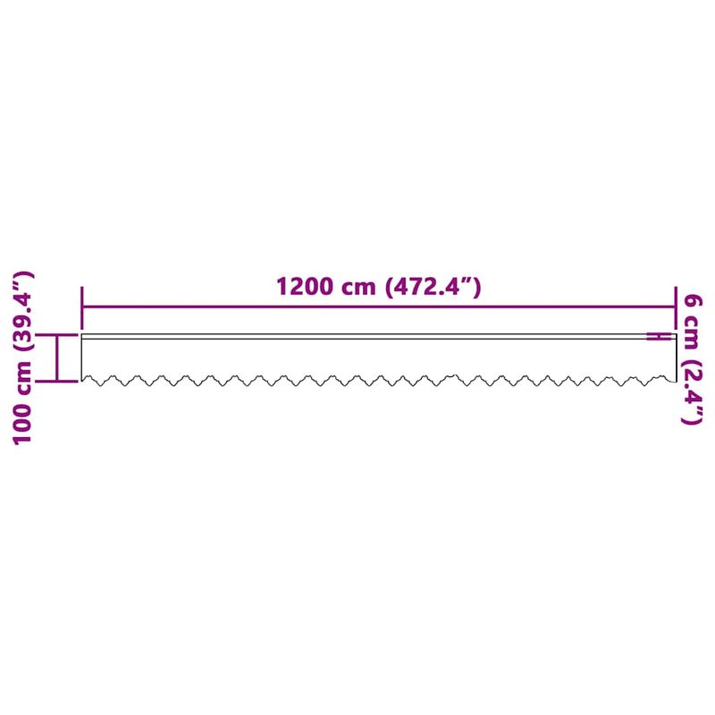 Casa si Gradina - Textile si covoare - Perdele si draperii - Perdele - Perdele cu perdele Altele Alb 1200 x 100 cm Poliester - Infinity.ro
