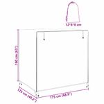 Casa si Gradina - Textile si covoare - Huse pentru mobilier - Husa pentru mobilier de exterior 175 x 125 x 160 cm - Infinity.ro