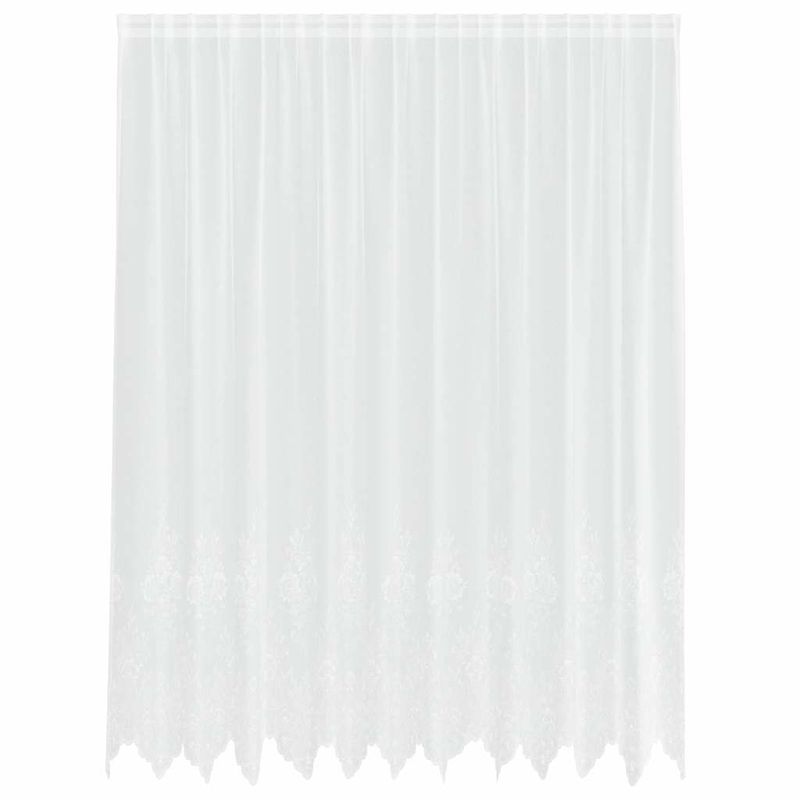 Casa si Gradina - Textile si covoare - Perdele si draperii - Perdele - Perdele cu perdele Alb 300 x 240 cm Poliester - Infinity.ro