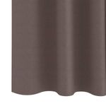 Casa si Gradina - Textile si covoare - Perdele si draperii - Perdele - Perdele cu perdele 2 pcs Maro inchis Poliester - Infinity.ro