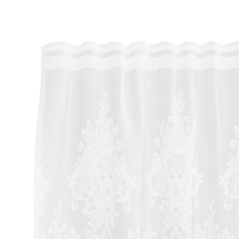 Casa si Gradina - Textile si covoare - Perdele si draperii - Perdele - Perdele cu perdele Alb 900 x 120 cm Poliester - Infinity.ro