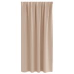 Casa si Gradina - Textile si covoare - Perdele si draperii - Perdele - Perdele cu perdele 2 pcs Gri taupe Poliester - Infinity.ro