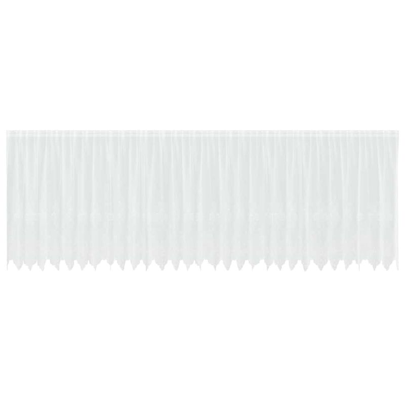 Casa si Gradina - Textile si covoare - Perdele si draperii - Perdele - Perdele cu perdele Alb 750 x 180 cm Poliester - Infinity.ro