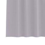 Casa si Gradina - Textile si covoare - Perdele si draperii - Perdele - Perdele cu perdele 2 pcs Gri metalic Poliester - Infinity.ro